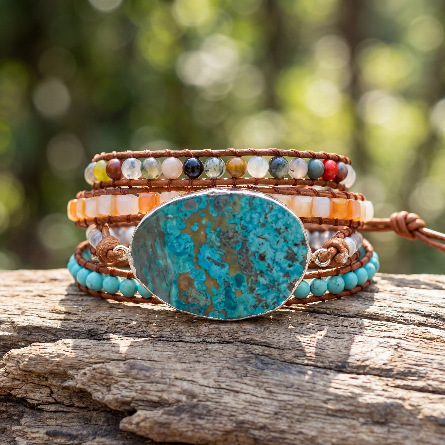 Nakoa Ocean Stone Bracelet