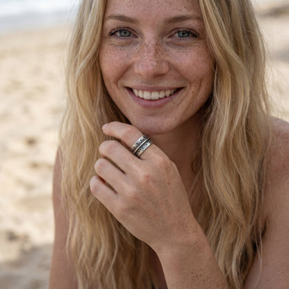 Bohemian Vintage Carved Opening Ring