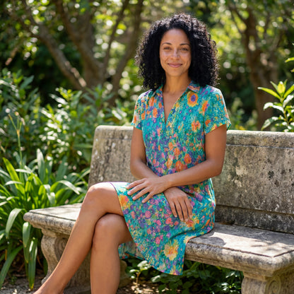 The Riviera Boho Mini Dress