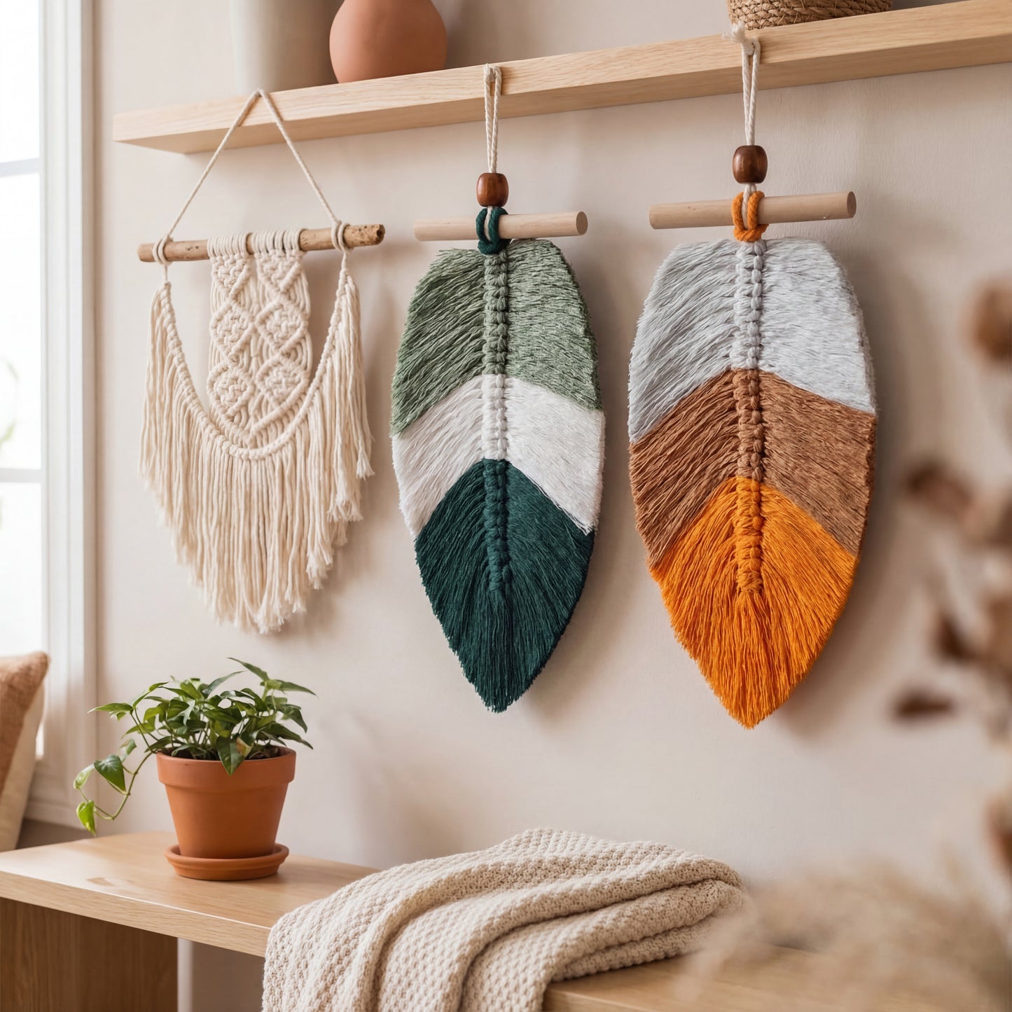 Boho Spiritual Wall Hanging Collection