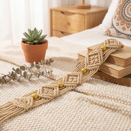 Boho Woven Knot Belt