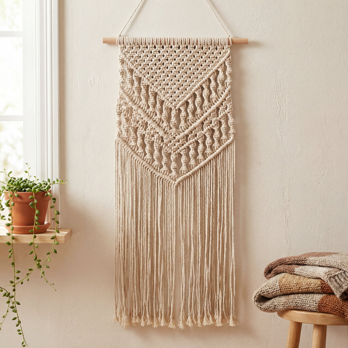 Artisanal Tassel Macrame Decor
