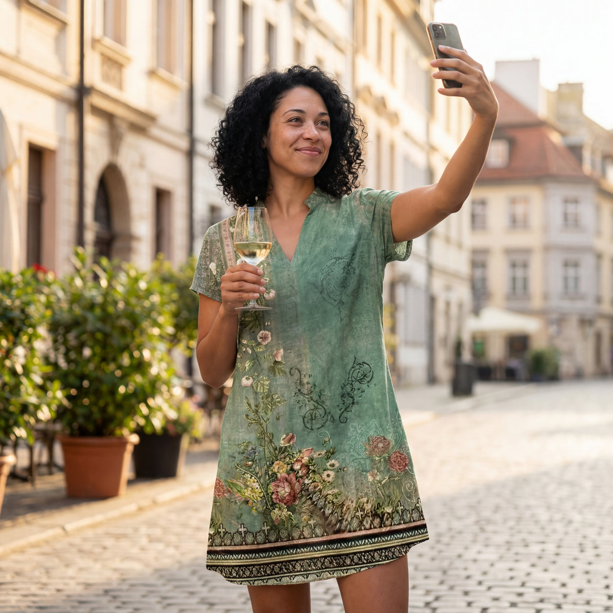 The Riviera Boho Mini Dress