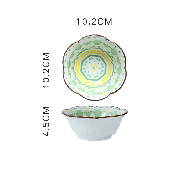 Bohemian Ceramic Accent Dishes