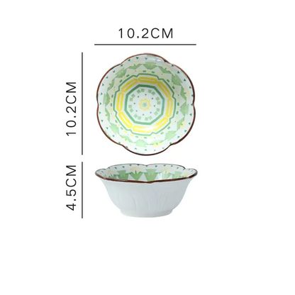 Bohemian Ceramic Accent Dishes