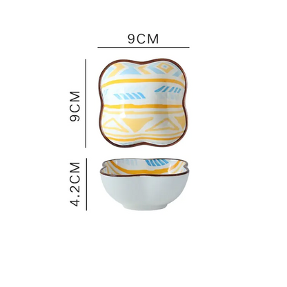 Bohemian Ceramic Accent Dishes