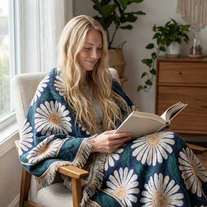 Artisan Woven Plaid Throw