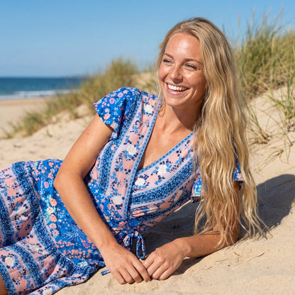 Wanderlust Floral Wrap Dress