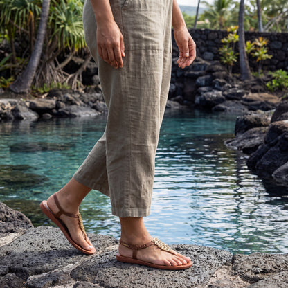 Bohemian Strappy Flat Sandals