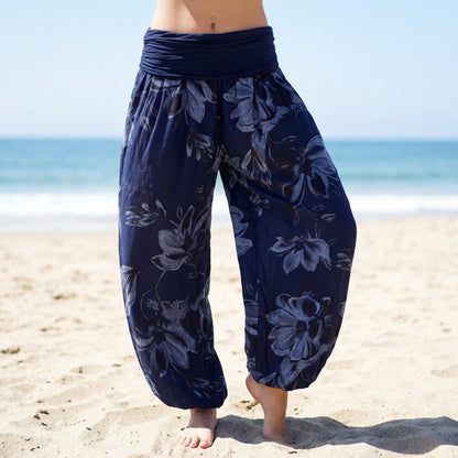 Effortless Retro Wide Leg Pants