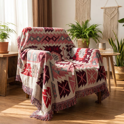 Artisan Woven Plaid Throw