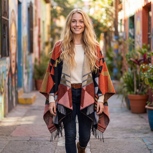 Sorelle Knit Cape Shawl