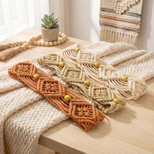 Boho Woven Knot Belt