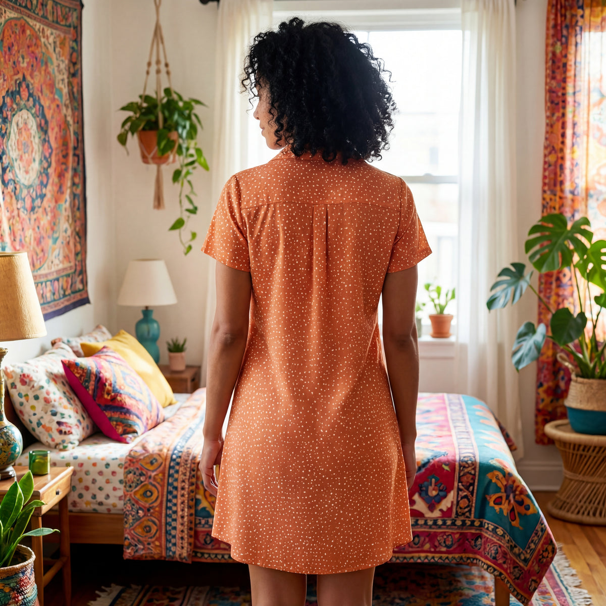 The Riviera Boho Mini Dress