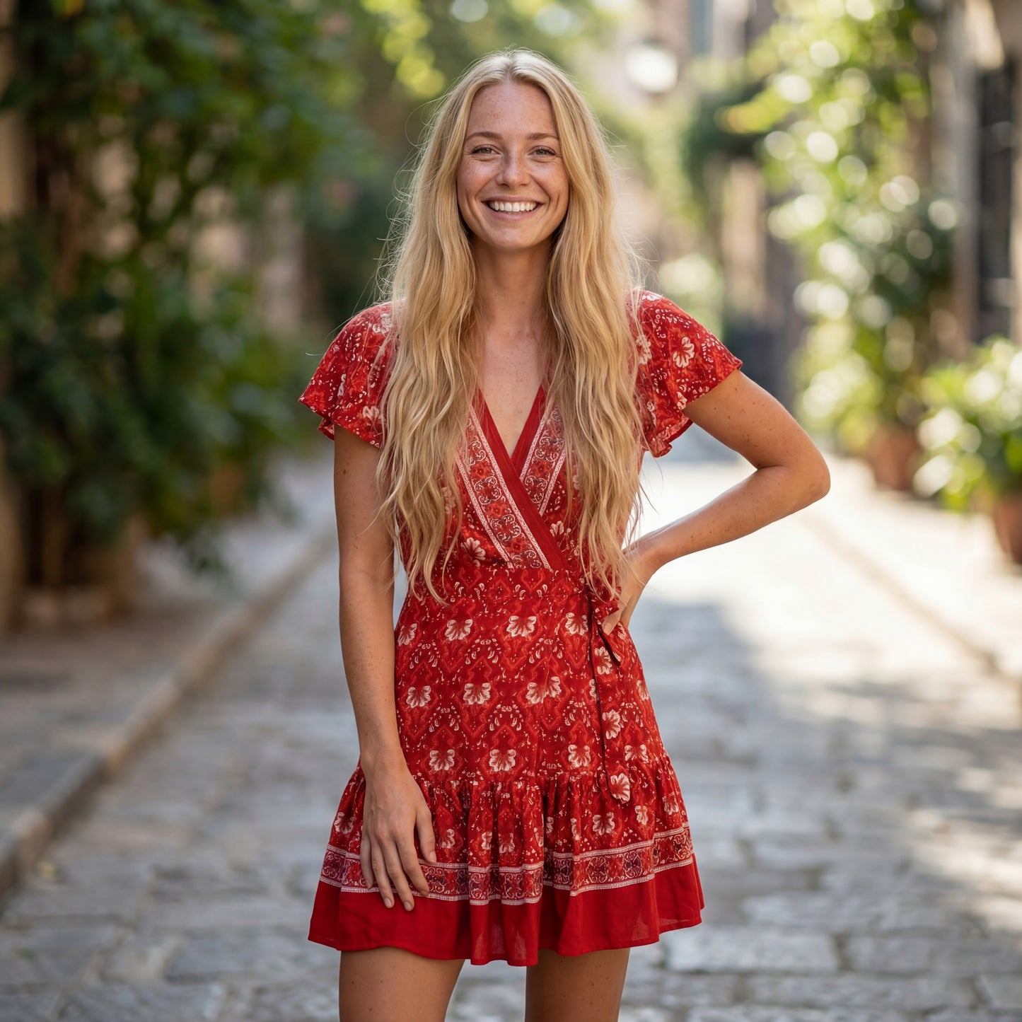 Wanderlust Floral Wrap Dress