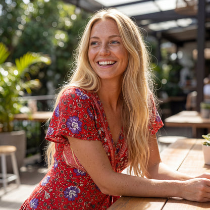 Wanderlust Floral Wrap Dress